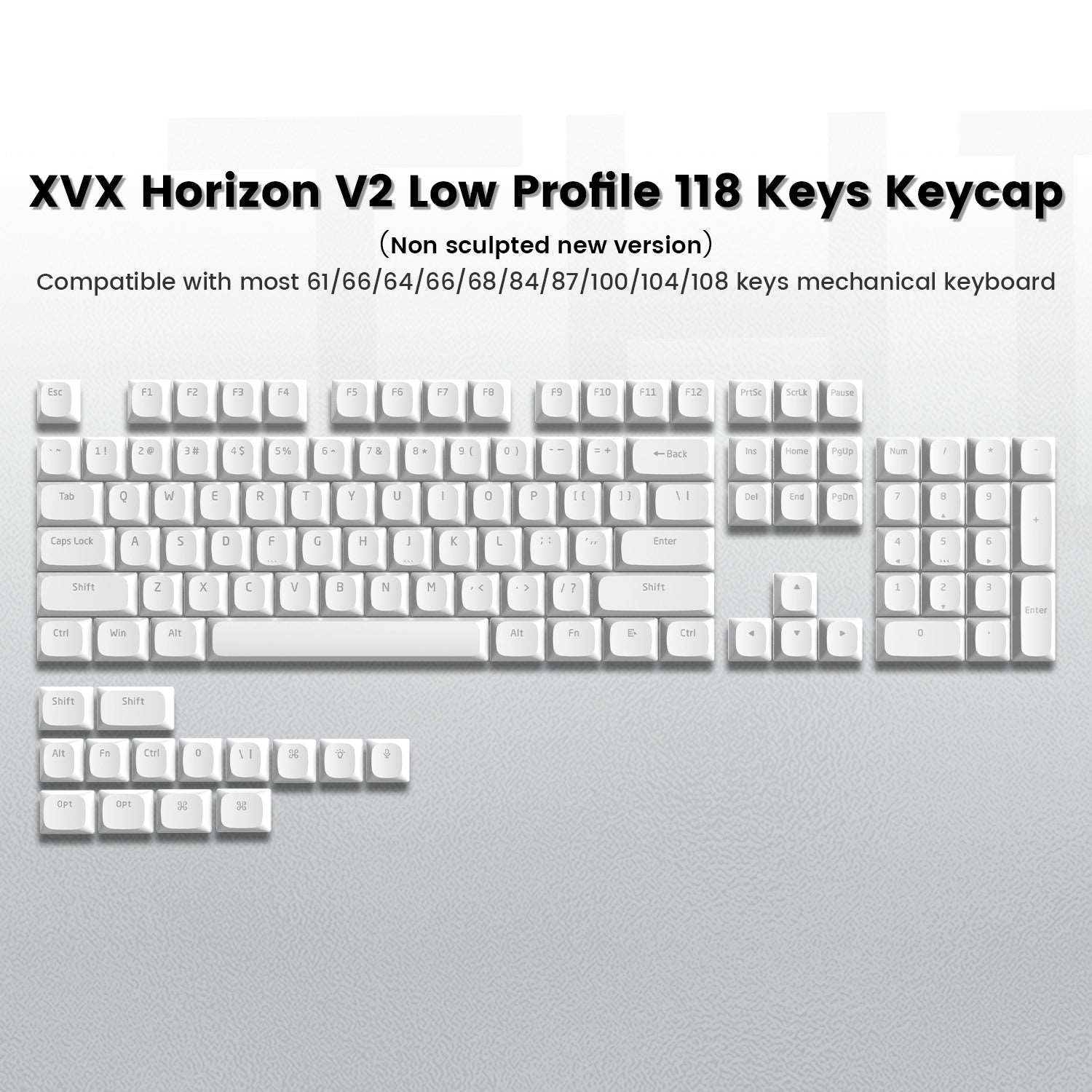 Low Profile Keycaps – XVX Keyboard Channel